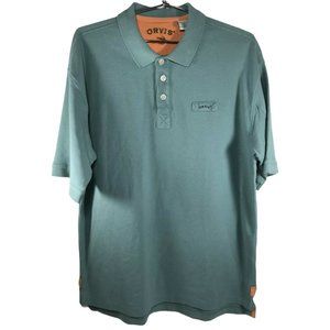 ORVIS Signature  Men’s Polo/Golf Shirt Green